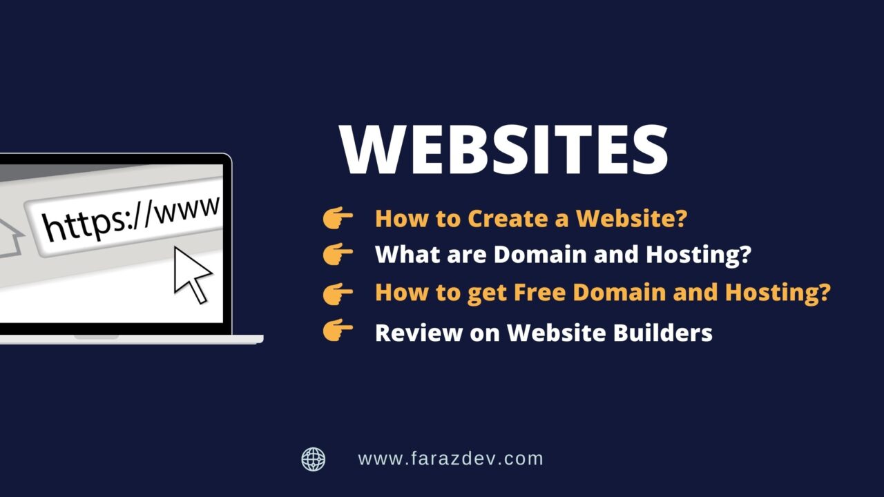 Websites Explained: How to create a website? | Faraz Ahmed